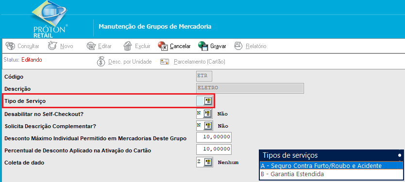 Grupo de Mercadorias