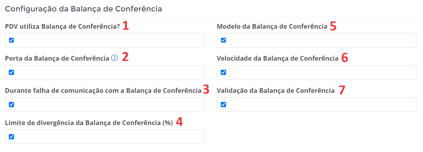 Balança de Conferência