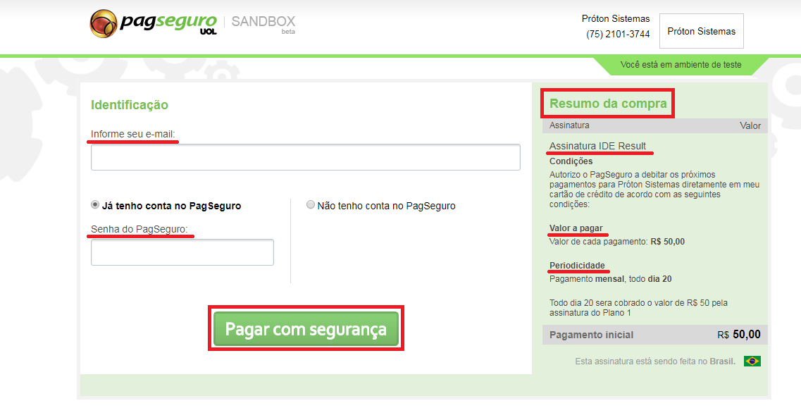 pagamento