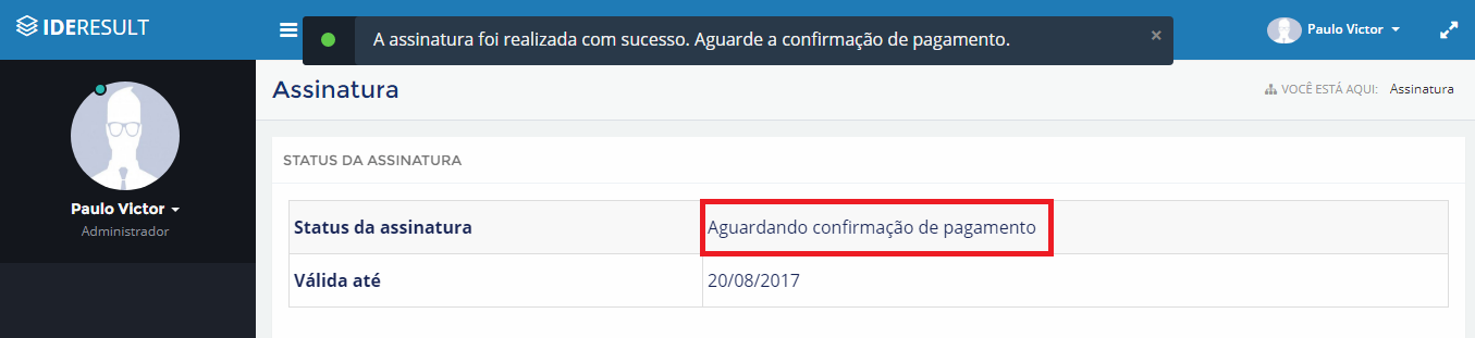 assinatura