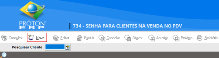 Senha Cliente