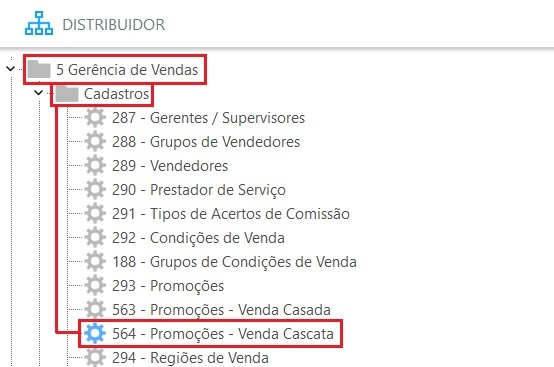 Venda Cascata